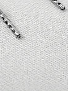 CHICLY19  Japanese Cherry Blossom & JDM Car Graphic Hoodie, Unisex Casual Oversized Pullover Hooded Sweatshirt, Retro Racing Car & Torii Gate Print Top, Cozy Fleece Lined, Perfect For Car Enthusiasts, Streetwear Fans, Casual Outings & Lounging, Ideal Gift For JDM Lovers, Car Guys & Japanese Culture Fans, Breathable Soft Fabric, White, Plus Size Available - 白色 - 查看 6