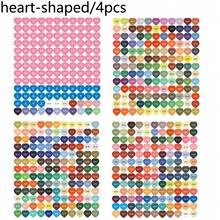 1套/4入組彩色號碼貼紙,dmc 447標籤適用於多色鑽石畫儲存盒,鑽石畫標籤 - 彩色 - 查看 13