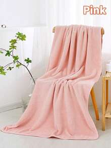 1条特大号浴巾（35.4*67英寸/90*170厘米），菠萝格纹图案，采用超柔软超细纤维材质，吸水性强，触感舒适，适用于浴室、健身房、酒店、家居等多种场合，是理想的浴室用品。多种颜色可选。可用于家居浴室装饰、秋季装饰、返校季装饰、美容院/家庭浴室装饰。 - 彩色 - 查看 14