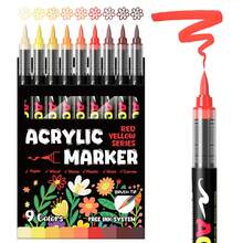 1pc Direct Liquid Soft Tip Acrylic Marker Pen 240 Color Set, Non-Transparent Watercolor Brush Pens For Art Students, DIY Crafts, Calligraphy, Scrapbooking, Handwriting, Card Making, Black Card Paper, Stone Painting, Christmas Decoration, Wood, Plastic, Canvas, Suitable For Students And Office Workers