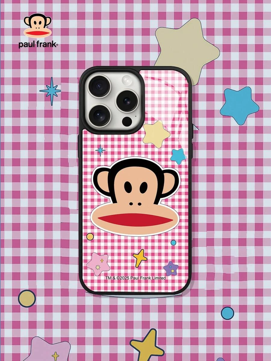 Paul Frank 官方授权二合一亚克力手机壳，全方位防震摄像头保护，适用于 13/14/15/16 Pro Max - 彩色 - 查看 1