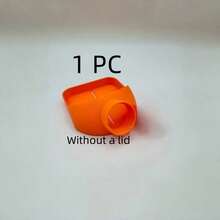 Durable Plastic Drilling Dust Collector Waterproof, No Assembly Needed | Efficient Multifunctional Drill Bit Accessory For Home Improvement Projects Clean Durable Drill Bit Accessories Drill Bit Holder | Orange Drill Holder Durable Plastic Holder