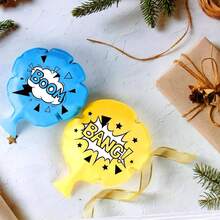 4 Pcs Of 7-Inch (Approximately 17.8 Cm) Self Inflating Whoopee Cushions/Cushions, Perfect For Adult Pranks, Imitating Farting Sounds, Perfect For Parties And Christmas Present - Multicolor - View 10