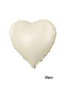 18英寸铝箔心形气球，适用于婚礼、生日、求婚派对装饰、圣诞节