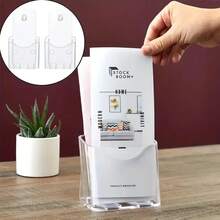 1 قطعة حامل أكريليك يدوي بحجم A5 - رف عرض مثبت على الحائط، مناسب للنشرات والكتيبات والكتب والمستندات والأوراق والبطاقات التجارية - منظم شفاف للمكتب والمنزل، تخزين رأسي، تصميم بسيط، رؤية سهلة، عرض مريح، ملف حديث، حامل قوي، مثالي لمتاجر البيع بالتجزئة والنشرات/التذاكر | رف ملفات موفر للمساحة للمكتب/المتجر (عرض متعدد الزوايا وخالي من الفوضى)، خيار تخزين مثالي، رائع لغرف الاجتماعات ومناطق الاستقبال والمناطق السياحية