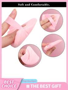 10 bông phấn phủ mặt, bông phấn trang điểm hình tam giác mềm mại, bông phấn phủ nhung mềm mại dùng cho phấn phủ dạng bột, phấn phủ toàn thân, mút trang điểm tạo khối, mút tán kem nền khô và ướt, dụng cụ trang điểm làm đẹp. (Đen & Tím & Hồng), Giá rẻ, Ngày lễ tình nhân, Hàng giá rẻ, Du lịch, Đồ dùng cần thiết khi đi du lịch, Trang trí phòng, Quà tặng Valentine, Đồ rẻ tiền, Phòng, Hàng 1 đô la, Đồ dùng cần thiết cho kỳ nghỉ, Quà tặng cho phụ nữ, Phòng ngủ, Valentine, 99 xu - Nhiều màu - Xem 7