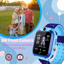 2026款智能儿童手表，具备定位追踪、通话功能、前置摄像头、相册录制、铃声通知、设备查找、舒适表带、多彩配色、手机查找等功能，是送给男孩女孩的最佳礼物。