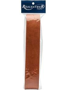 Realeather Crafts SS15042-02 - Tira de piel, 1.5 x 42 pulgadas, café medio - Marrón - Ver 8