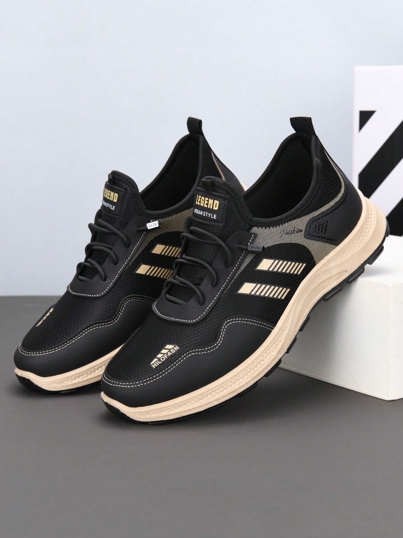 أحذية رياضية كاجوال للرجال للربيع/الخريف، مضادة لل...