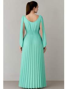 Women Dresses - 綠色 - 查看 2