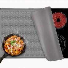1 Miếng bảo vệ bếp điện/bếp từ cỡ lớn - Chống trượt chịu lực cao, chịu nhiệt lên đến 500°F/260°C, thích hợp cho bếp điện, bếp từ, lò nướng - Bề mặt dễ vệ sinh, chống trầy xước - Phù hợp với hầu hết các loại bếp - Thích hợp cho bếp gas, bếp điện, bếp từ - Thảm lót dụng cụ nhà bếp, nắp đậy bếp, thiết kế tối giản, kết cấu chắc chắn, miếng bảo vệ mặt bàn, nhà hiện đại - màu đen - Xem 10