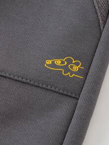 mini bala 儿童弹力针织裤，耐用舒适，柔软弹力，日常穿搭长裤