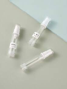 Pump Spray Bottle, Transparent Travel Cosmetic Pump Bottle, Cream Jar, Foundation Bottle, Leak-Proof Travel Lotion Spray Bottle, Travel Refillable Bottle, Multi-Function Essence Vacuum Cosmetic Bottle, Vacuum Pump Bottle, Travel Essentials - Multicolor - View 8