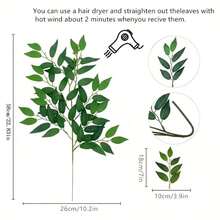 1PC/3PCS/6PCS/10PCS 58cm Artificial Eucalyptus Leaves, Fake Plant Eucalyptus Stem For Diy Flower Wall, Scene Layout, Living Room And Bedroom Vase Flower Arrangement, Wedding, Party Decor,Desk Stuffing.Autumn And Spring Leaf Harvest ,,Room Decor,Home Decor,Kitchen Decor,Wedding Decor,Table Decoration,Centerpieces,Office Decor,Garden Decor,Outdoor Decor