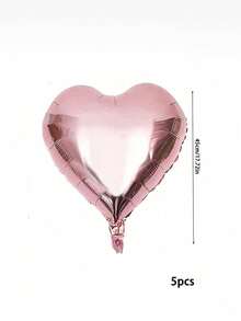18 英寸铝箔心形气球，适用于婚礼、生日、求婚派对装饰、圣诞节