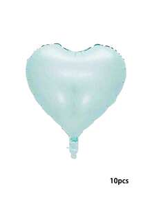 18 英寸铝箔心形气球，适用于婚礼、生日、求婚派对装饰、圣诞节