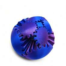 1个装 ADHD 齿轮球 3D 打印旋转球指尖玩具 - 齿轮球指尖球可缓解压力和焦虑 - 非常适合感官需求和手指锻炼 - 独特的家居和办公装饰，派对和创意礼物 - 彩色 - 查看 11