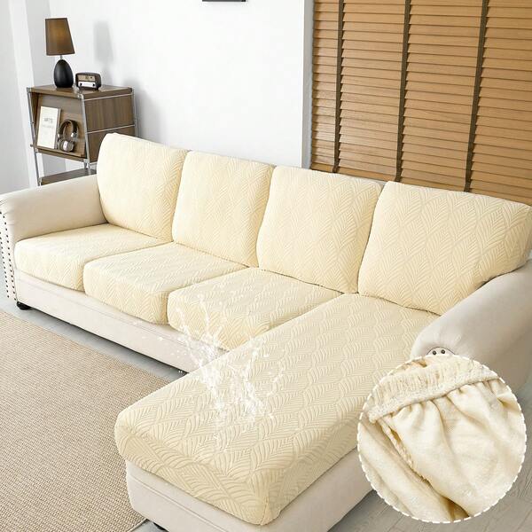 1/4/6pcs New Waterproof Coated Sofa Covers, Universal Fit Sofa Slipcover