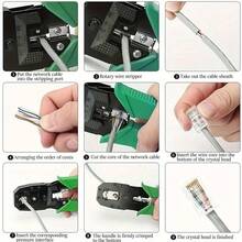 Dénudeur de fil et de câble multifonctionnel, pratique à utiliser, améliore l'efficacité du travail, réduit l'intensité du travail, simple et sans effort