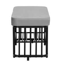 Shoe Cabinets - Grey+Black + Metal - View 9