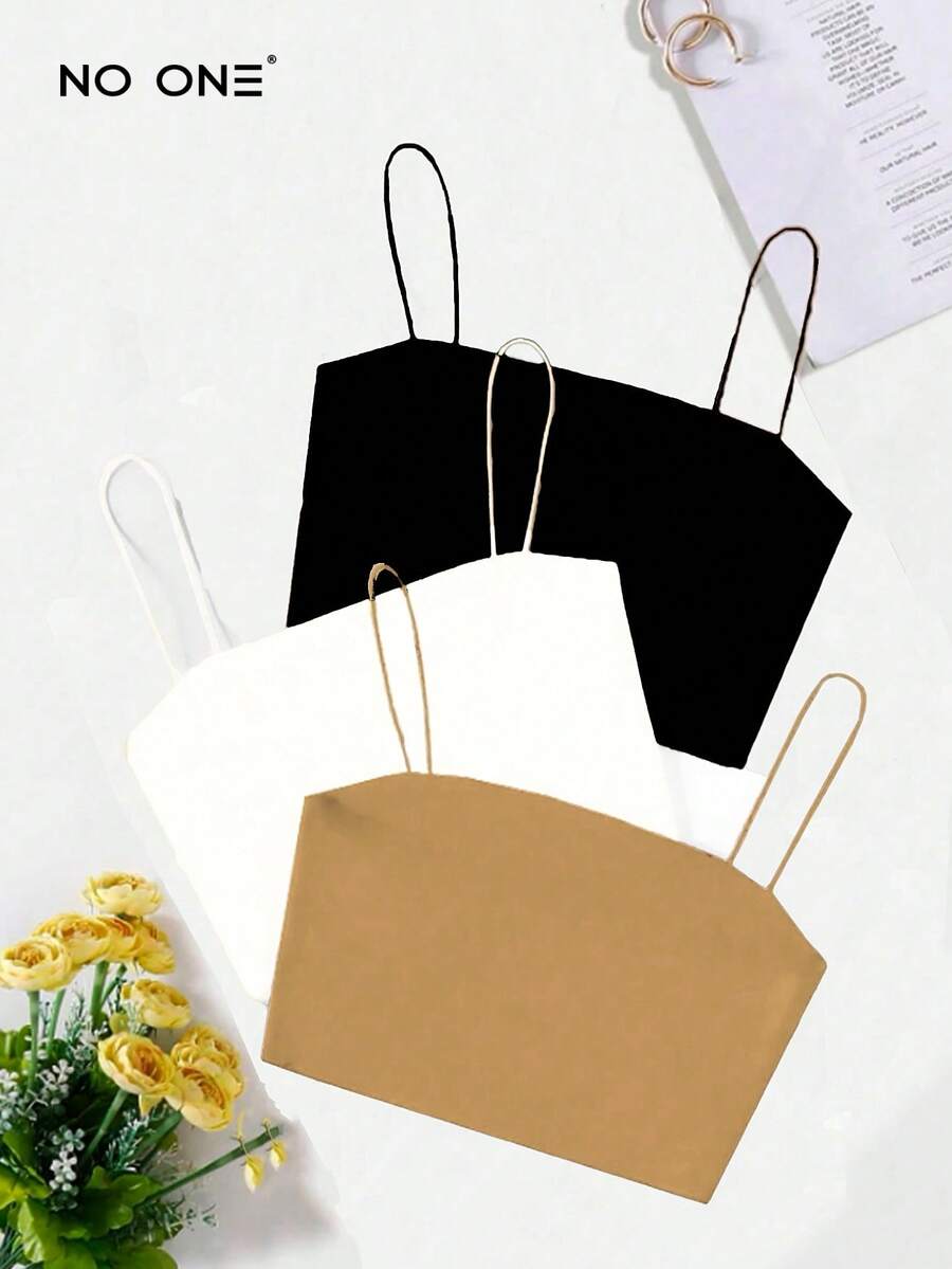 Women Tops - Negro, blanco, beige - View 1
