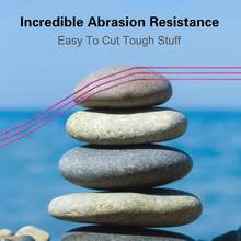 Braided Fishing Line - Pro Grade Power Performance Saltwater Freshwater Fish - Colored Fishing Line Braid For Extra Visibility 8 Strands Stronger Multifilament PE Braid Wire