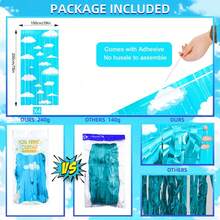 Đồ chơi hoạt hình lấy cảm hứng từ câu chuyện trang trí tiệc sinh nhật, gói 1/2/4 đạo cụ chụp ảnh tiệc câu chuyện hoạt hình, tua rua mây trắng bầu trời xanh, tua rua chụp ảnh câu chuyện hoạt hình, phông nền tiệc câu chuyện hoạt hình - Nhiều màu - Xem 7