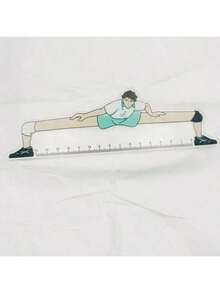 1 pieza Regla de mercancía del anime Gojo, herramienta de medición y escritura, herramienta de dibujo, regla, regla de papelería estudiantil, regla de agrimensura, regla de marcado, regla de cuadrícula, regla de tablero grueso - Multicolor - Ver 17