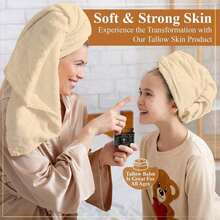 Wiuo Organic Grass-Fed Beef Tallow Balm With Honey - Handmade Moisturizer Soft, Smooth, Radiant Skin (2 Oz, Citrus)