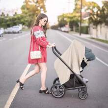 1 件平纹细布哺乳罩，户外哺乳围裙，婴儿车防风防晒，柔软舒适，圣诞节、万圣节、感恩节送给妈妈的完美礼物