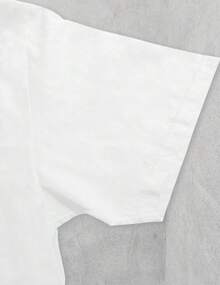 Pack 3 Playeras Hombre 100% Algodón en color Blanco - Básicas, Suaves y Transpirables - Set de 3 camisetas suaves  y comodas  en color Blanco - Blanco - Ver 4