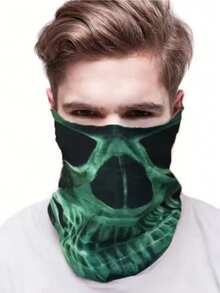 Masque crâne, protection contre la poussière, le vent et le soleil, pour hommes et femmes à moto, foulard magique multifonction, protège-poignets pour femmes, bandeau, randonnée en plein air, voyage à moto, protection solaire, masque polyvalent