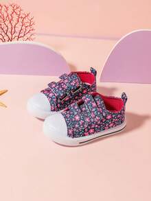 GENGASUN 1 szt. Dziewczęce, okrągłe, niskie, codzienne buty z nadrukiem w kreskówkowe wzory na wiosnę/jesień