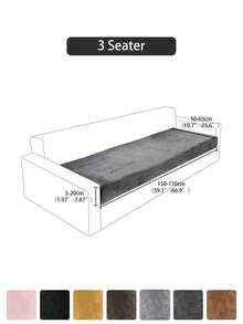 1 pièce Housse de canapé d'angle en velours avec chaise longue séparée, housse de canapé extensible douce pour canapé d'angle gauche/droit, housses de coussin de canapé pour canapés et sofas, housses de siège de canapé en velours doux, housses de canapé lavables, housse de coussin de siège pour canapé 3 places, résistant aux animaux de compagnie