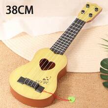 儿童尤克里里木纹吉他玩具乐器早教启蒙音乐玩具 - 彩色 - 查看 13