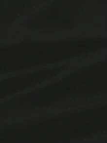 Elegant Daily Vintage French Style Long Sleeve Dress, Square Neck Pleated Cinched Waist A-Line Flare Hem Mini Dress - Black - View 7