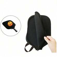 Customized Exclusive Pickleball Paddle Storage Bags, Portable, And Spacious Storage For Pickleballs, Table Tennis, And Tennis Rackets - Perfect For Outdoor Enthusiasts And Athletes