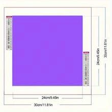 5D DIY Diamond Painting Kits For Adults 5D Diamond Art Kit For Beginners, DIY Paint With Round Full Drill Diamonds Diamond Art Embroidery Craft For Home Wall Decor 11.8x11.8inch