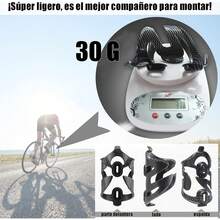 Soporte para Botella Bicicleta, Porta Portavasos para Bicicleta con Tornillos y Llave, Universales Resistentes Porta Botellas de Agua para Bicicleta de Carretera, Montaña, Accesorios de Ciclismo,Negro - Rojo - Ver 8