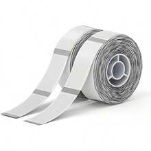 EASYTAO Etiquetas de Papel para D110 Impresora de Etiquetas Adhesivas, Adhesivos Impermeables Resistentes al Desgarro de Repuesto para D110 Label Printer(Transparente, 14 * 30MM+14 * 40MM) - Transparente - Ver 9