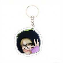 Móc khóa EN/HYPEN, Móc khóa hoạt hình dễ thương của Park Sung-Hoon, Shen Zai-Lun, Hee-Seung, Sai Riki, Phụ kiện lý tưởng cho ba lô, hộp đựng bút chì, người hâm mộ và bạn bè - Nhiều màu - Xem 11