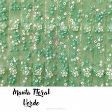 Manta Floral - 2 fileiras