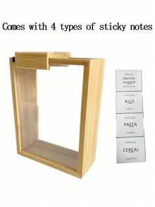1Pc/2Pcs New Creative Minimalist Style Kitchen Storage Box, Creative Multifunctional Kitchen Storage Box, Multifunctional Organizing Box, For Storage In Kitchens, Restaurants And Other Places To Maintain Cleanliness(Comes With 4 Types Of Sticky Notes)