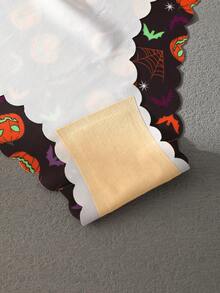 12 peças/pacote Calcinhas Sem Costura Femininas de Halloween com Estampa de Abóbora e Caveira