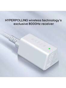 RAZER Ratón VIPER MINI SIGNATURE EDITION Diseño ultraligero Tecnología inalámbrica de baja latencia para juegos Ratón óptico de tercera generación Estable y confiable Más duradero Batería de larga duración - Blanco - Ver 4