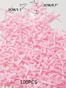 100pcs Cute Mini Ballet Style Ribbon Bows, DIY Clothing & Hair Accessories Decorations - Multicolor - View 7