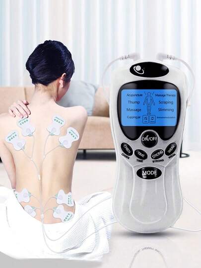 Equipos de masaje y relajación Almohadillas de masaje con estimulación eléctrica muscular Con 8 almohadillas de masaje 8 modos Cuidado muscular