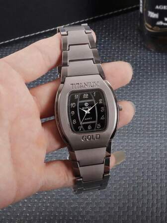 1 pieza Reloj clásico de moda adecuado para uso diario