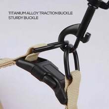 时尚印花狗背带和牵引绳套装，透气网眼，带反光细节，防逃脱，舒适，适合法国斗牛犬等中小型犬，耐用的户外探险散步装备，时尚散步必备宠物配件