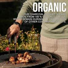 Tom Coco 72  Charcoal Cubes 25 Mm Coals Coconut Charcoal For Grilling And Relaxation 1